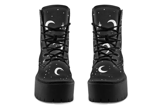 MoonDust Platform Boots