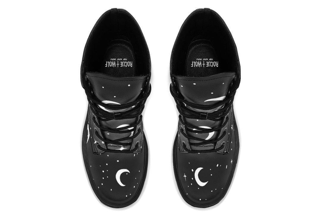 MoonDust Platform Boots