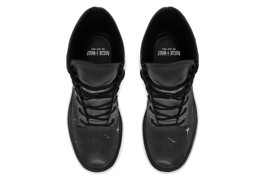 Moonlit Bat Platform Boots