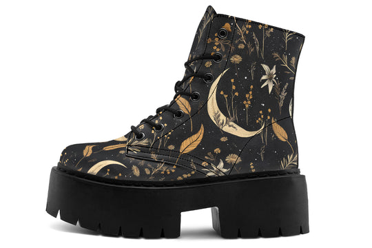 Moonlit Botanica Platform Boots