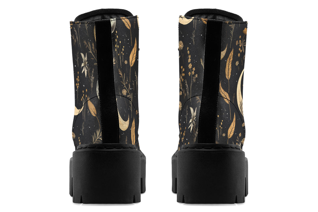Moonlit Botanica Platform Boots