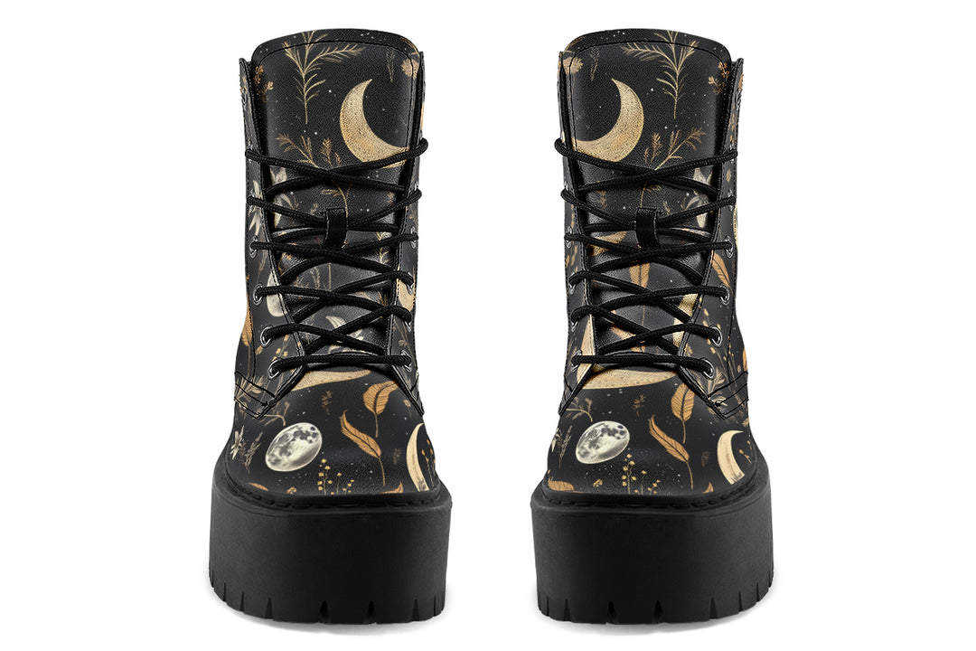 Moonlit Botanica Platform Boots