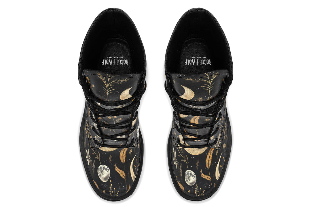 Moonlit Botanica Platform Boots