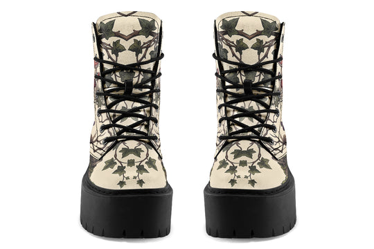 Mossy Marvel Platform Boots