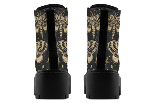 Moth Arcana Platform Boots