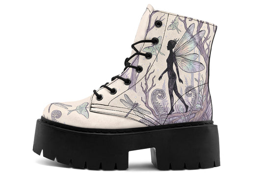 Moth Glade Platform Boots