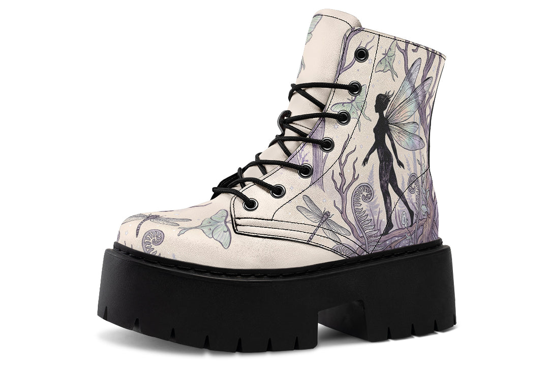 Moth Glade Platform Boots