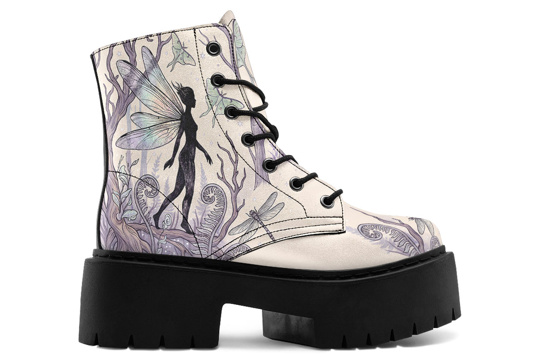 Moth Glade Platform Boots
