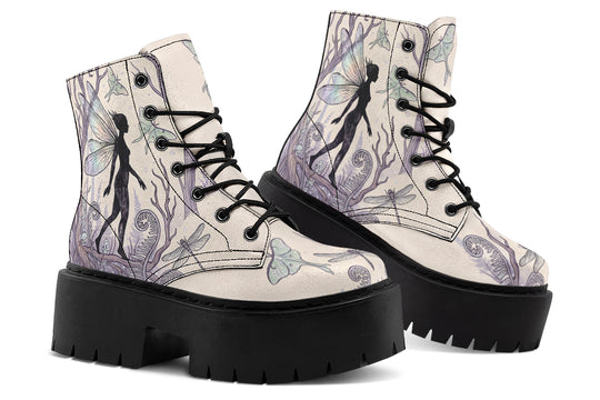 Moth Glade Platform Boots