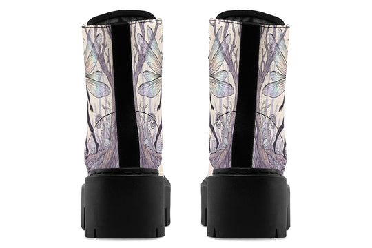 Moth Glade Platform Boots