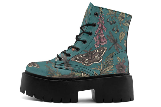 Moth Meadow Platform Boots