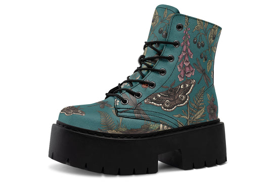 Moth Meadow Platform Boots