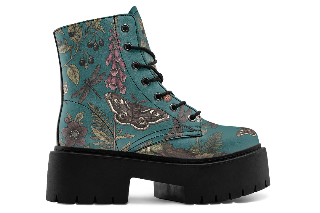 Moth Meadow Platform Boots