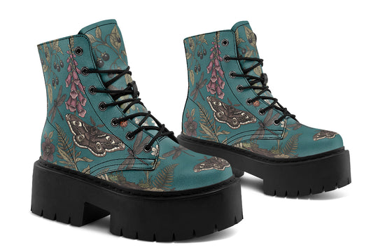 Moth Meadow Platform Boots