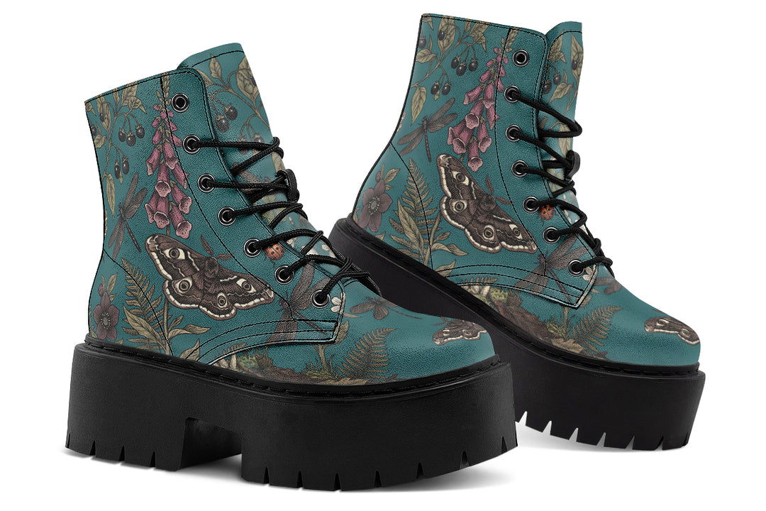 Moth Meadow Platform Boots