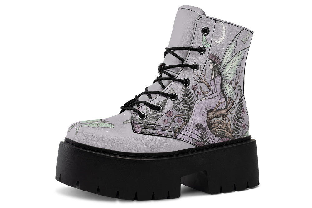 Moth Queen Platform Boots