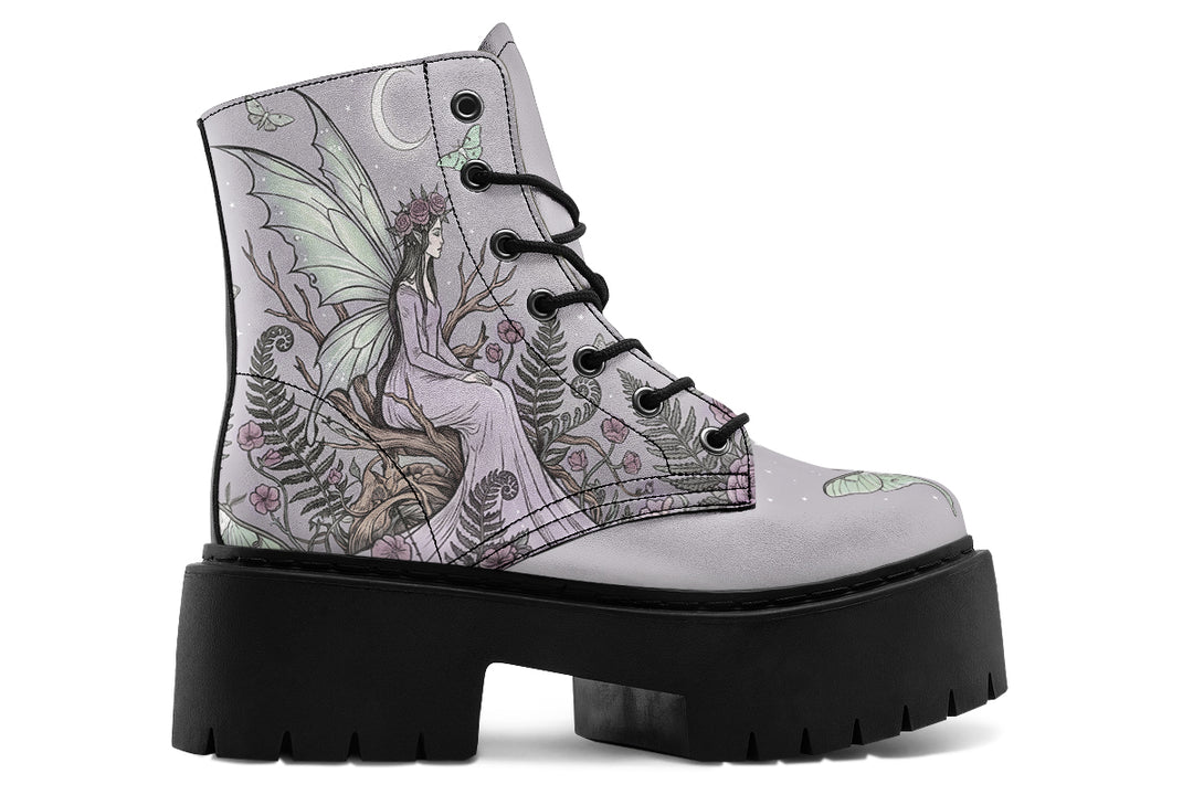 Moth Queen Platform Boots