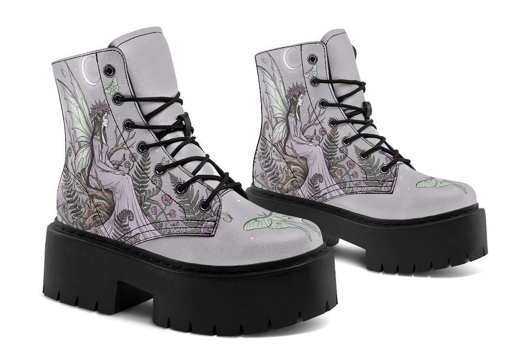 Moth Queen Platform Boots