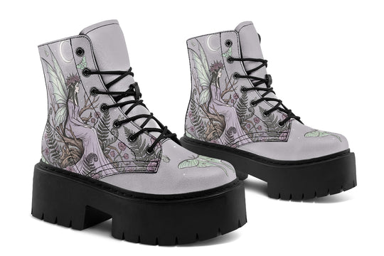 Moth Queen Platform Boots