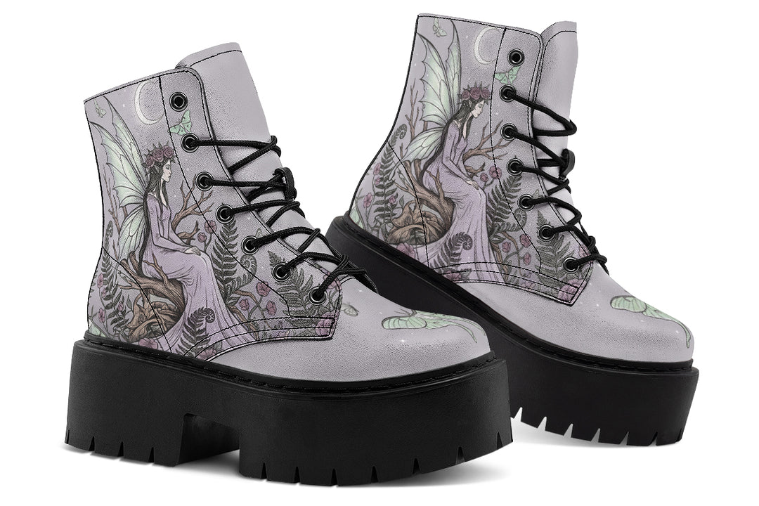 Moth Queen Platform Boots