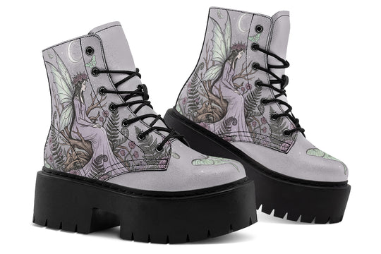 Moth Queen Platform Boots
