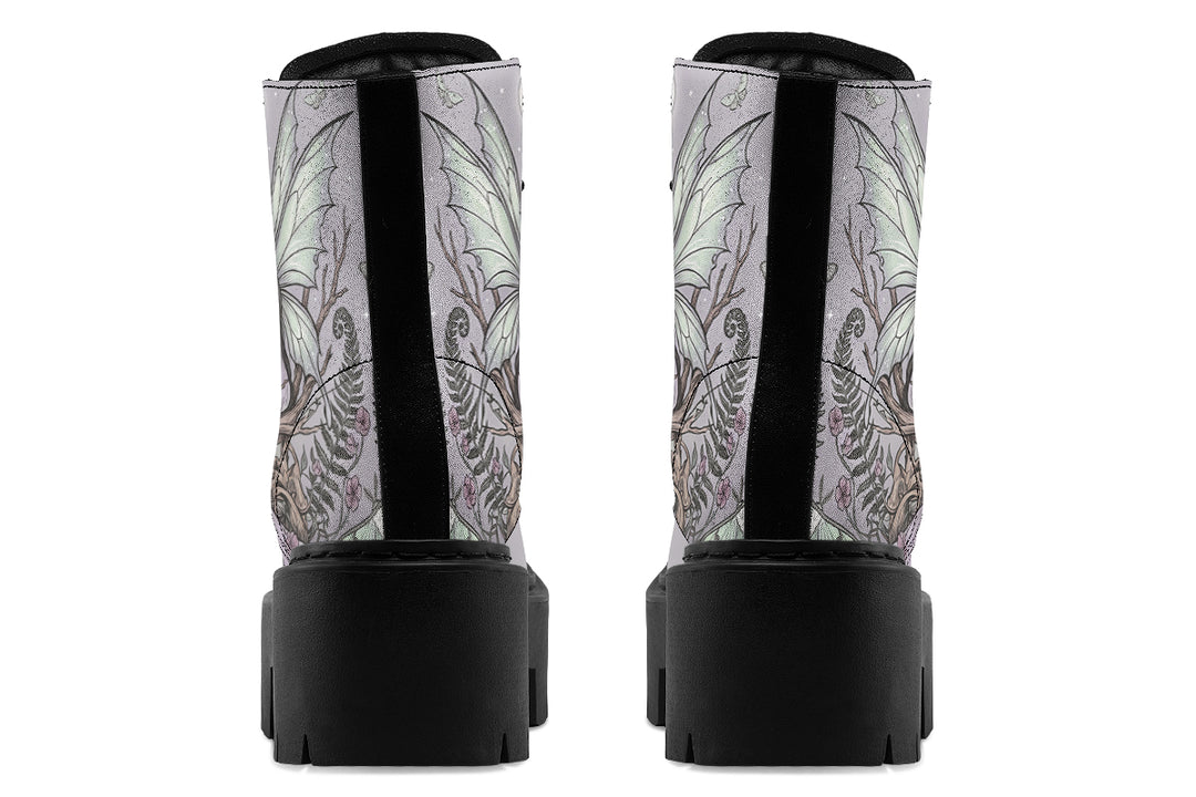 Moth Queen Platform Boots