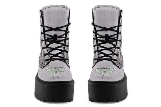 Moth Queen Platform Boots