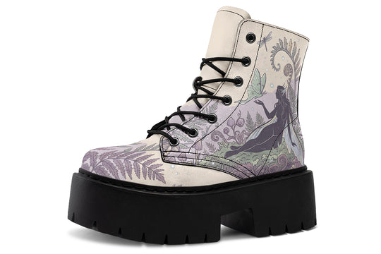 Moth Whisperer Platform Boots