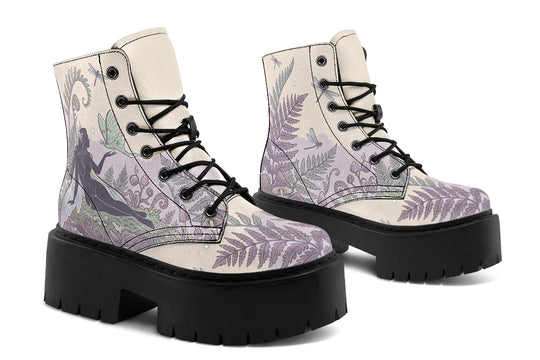 Moth Whisperer Platform Boots