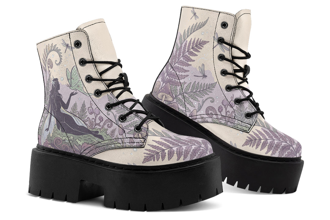 Moth Whisperer Platform Boots