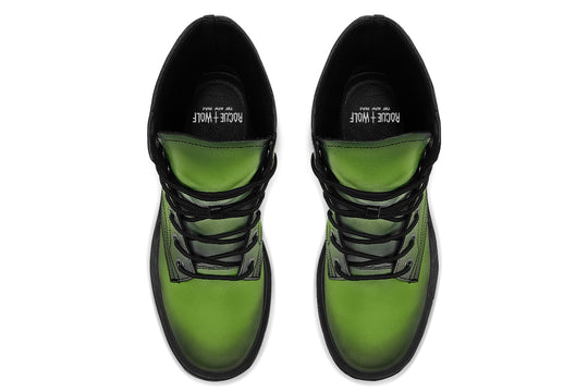 Mystic Moss Platform Boots