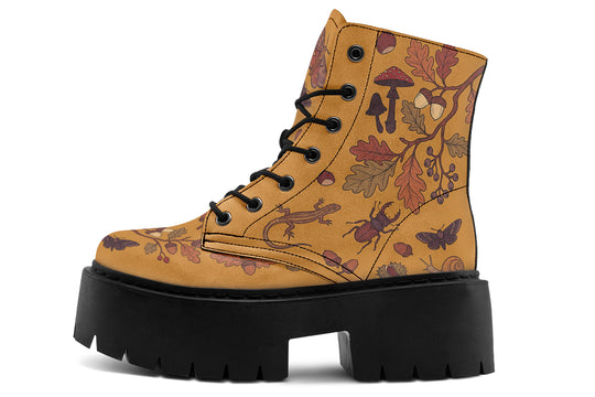 Oak Village Platform Boots