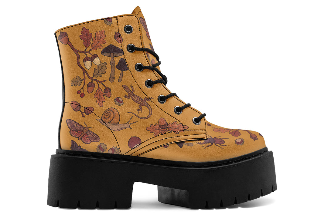 Oak Village Platform Boots