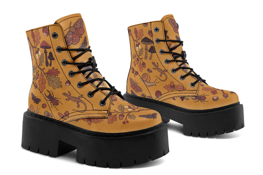 Oak Village Platform Boots