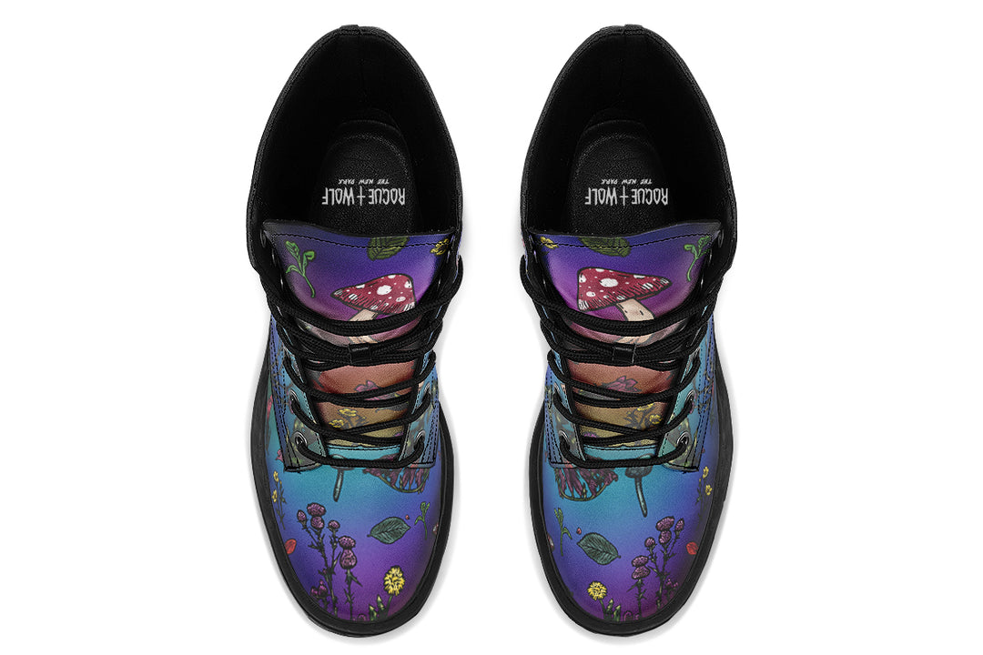 Rainbow Herbology Platform Boots