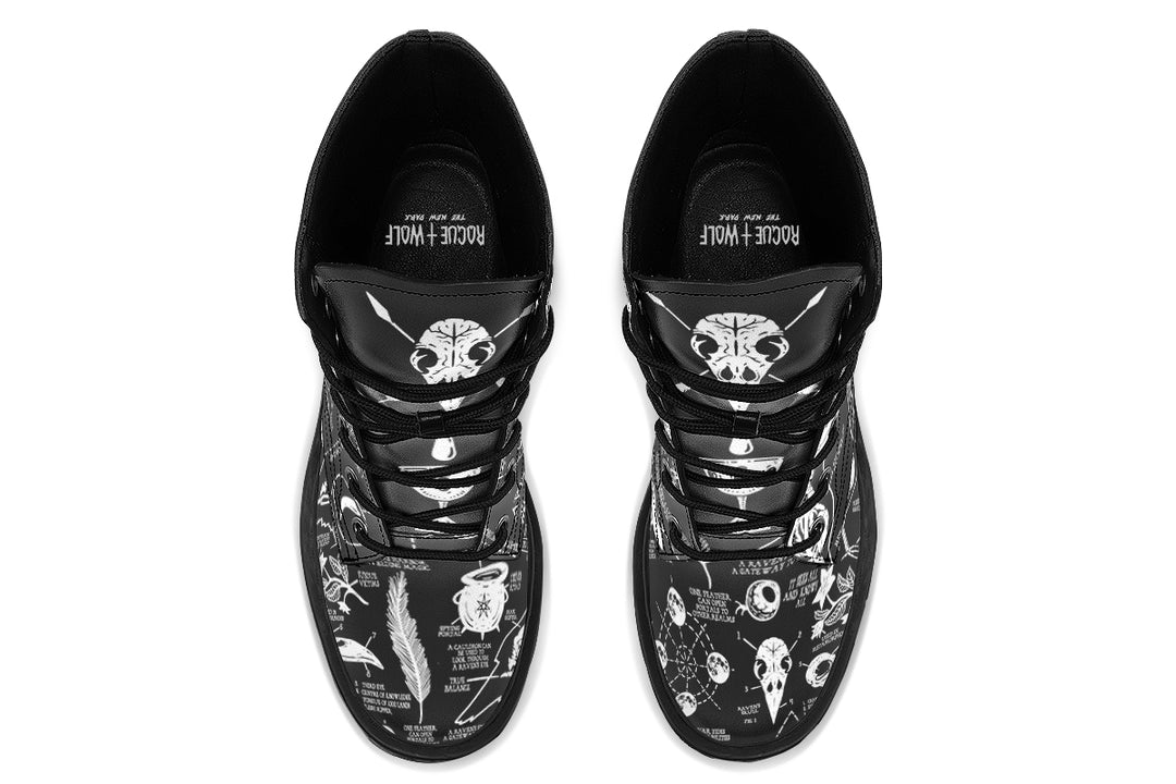 Raven Study Platform Boots