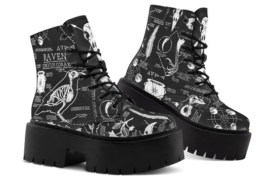 Raven Study Platform Boots