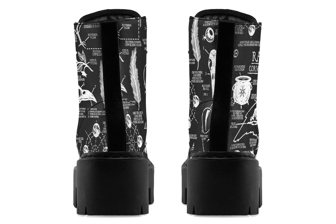 Raven Study Platform Boots