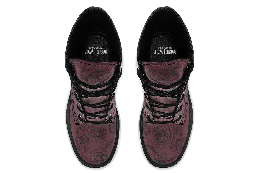 Rosa Aeterna Platform Boots