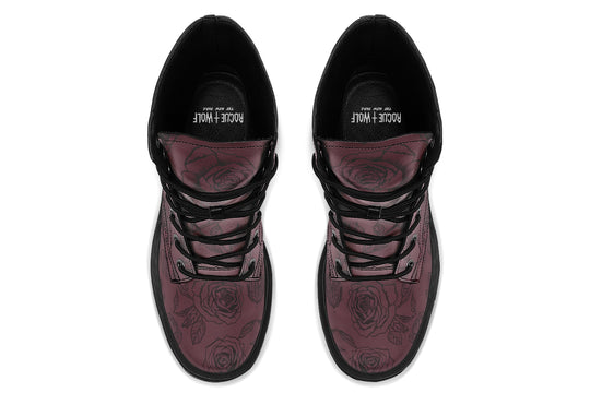 Rosa Aeterna Platform Boots