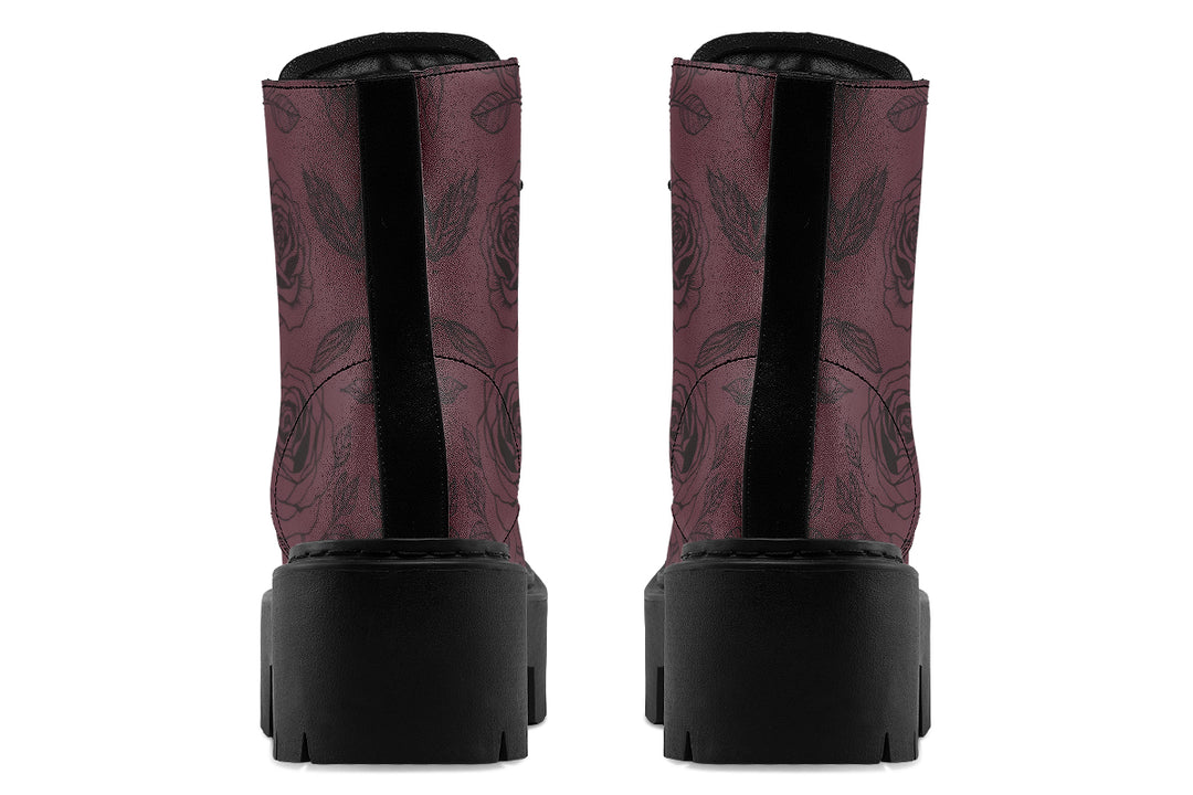 Rosa Aeterna Platform Boots
