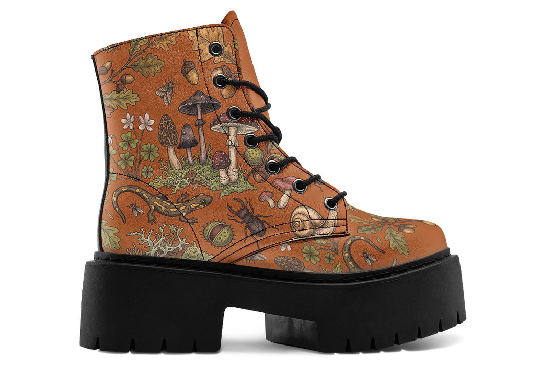 Salamander Gaze Platform Boots