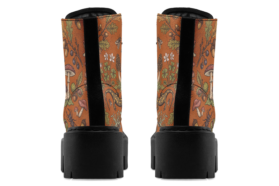 Salamander Gaze Platform Boots