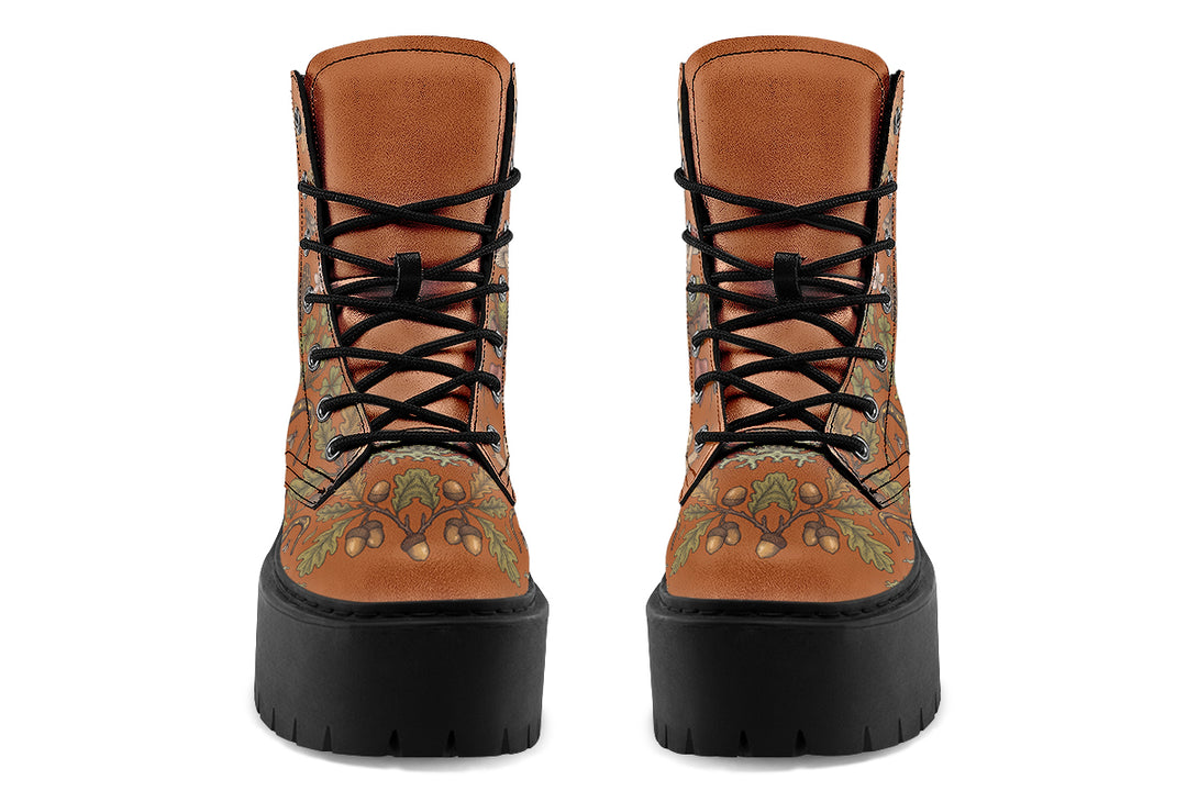 Salamander Gaze Platform Boots