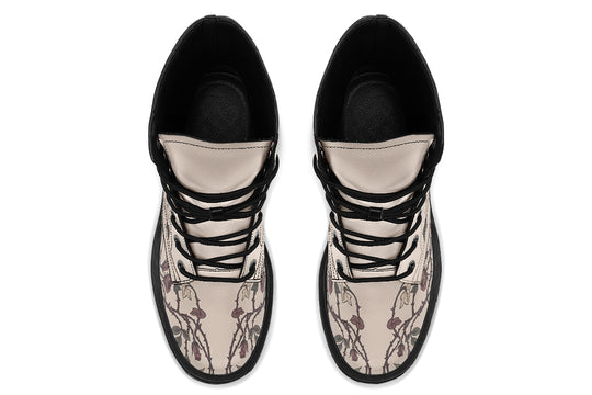 Sky Rose Platform Boots
