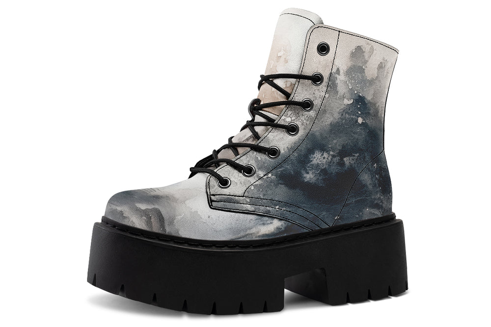 Smoke Platform Boots