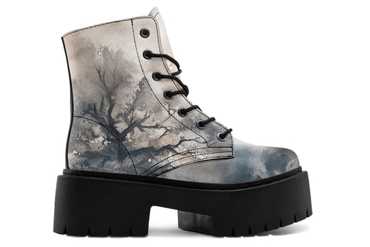 Smoke Platform Boots