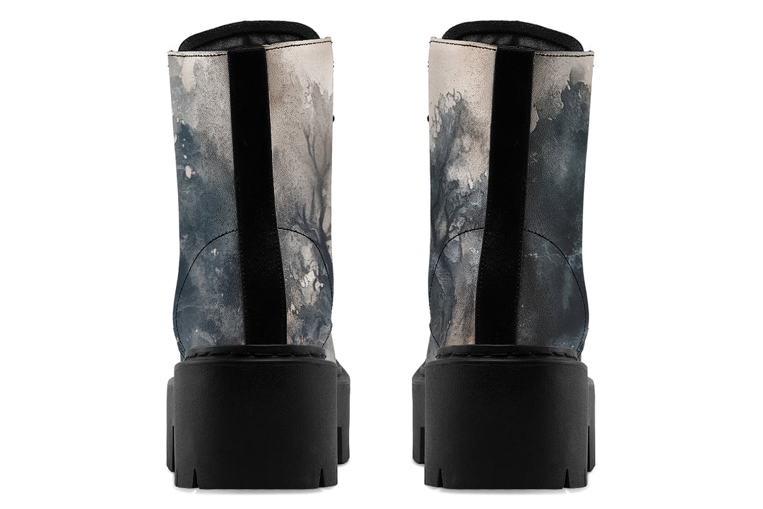 Smoke Platform Boots