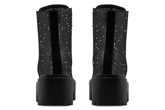 Starry Night Platform Boots
