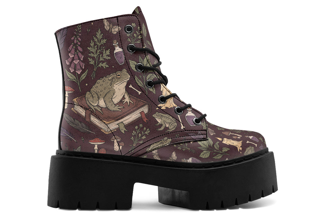 Toad Crypt Platform Boots